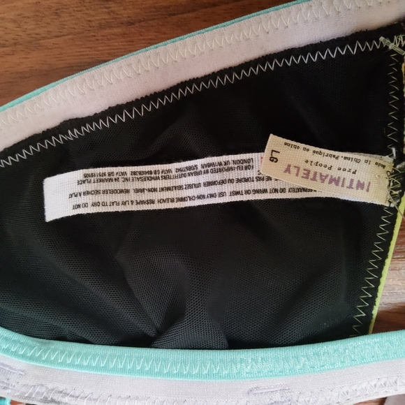 Free People Intimately Strappy Bralette Bra Size L New - Picture 6 of 8